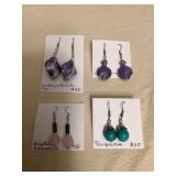 ICT449 Four Pairs Of Myrna Lee Chang Earrings 