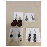 ICT450 Four Pairs Of Myrna Lee Chang Earrings 