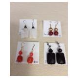 ICT457 Four Pairs Of Myrna Lee Chang Earrings 
