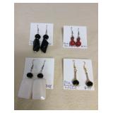 ICT461 Four Pairs Of Myrna Lee Chang Earrings 
