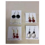 ICT462 Four Pairs Of Myrna Lee Chang Earrings 