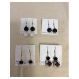ICT463 Four Pairs Of Myrna Lee Chang Earrings 