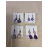 ICT469 Four Pairs Of Myrna Lee Chang Earrings 