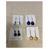 ICT471 Four Pairs Of Myrna Lee Chang Earrings 