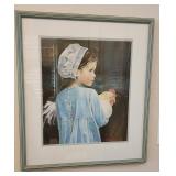 MKM011 Framed N.A. Noel Amish Country Print - Picky Friends