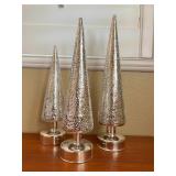 MKM036- Winter Wonderland Silver Trees