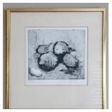 MKM061 Framed Artist Proof Drawing 1965 Signed by Artist Petre