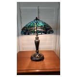 MKM088 - Tiffany Style Lamp 14"