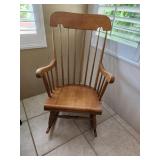 MKM134 Rock Away Wood Rocking Chair Made in Japan