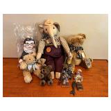 MKM224- Vintage Collectible Stuffed Animals 