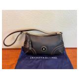 MKM238- Dooney Bourke French Leather Baguette Bag