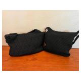 MKM242- Pair Of “The Saks” Crochet Shoulder Bags