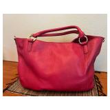 MKM262- Deep Red “GILI” Hand Bag
