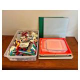 MKM269- Vintage LEGO & Storage Containers