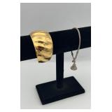 MKM406-Pair Of Sterling Silver Bracelets