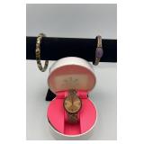 MKM408-2 Bracelets And A Isaac Mizrahi Watch