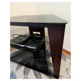 KDE053- Glass Tv Stand & DVD Player