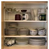 KDE077 - CERAMIC DISHWARE 65+ PIECES AND MORE