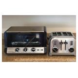 KDE080 - CUISINART CLASSIC TOASTER AND TOASTER OVEN BROILER