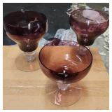 KDE114 - Purple Goblets And Glasses 