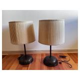 KDE148- (2) Matching Lamps Lot