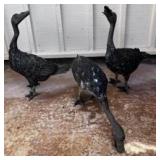 KDE173- Metal Garden Bird Figurines