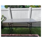 KDE192- Lifetime White Foldable Table