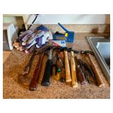 KDE212- Hammers, Staple Gun & Gloves Lot