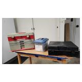 KDE243 - Mystery Lot Tool Box - Stapler - Stove