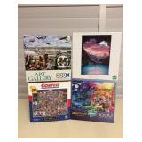 MMT026 Four Jigsaw Puzzles New 