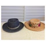 MMT030 Two Woven Women’s Hats