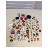 MMT037 Costume Jewelry Brooches & Pins