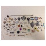 MMT039 Costume Jewelry Rings, Pendants, Tie Clips, Cufflinks & More!