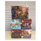 MMT046 Five Jigsaw Puzzles New 