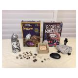 MMT052 Fossil Fish, Rocks, Minerals, Gemstones & More!