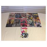 MMT068 Eleven Marvel Venom, Venomized, Wolverine & The X-Men And Midnight Sons Comics