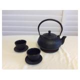 MMT111 Japanese Cast Iron Tetsubin Tea Set 