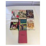 MMT114 Seven Vintage Hardcover Books