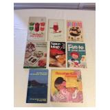 MMT115 Eight Vintage Cookbooks 