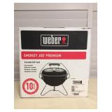 MMT130 Weber 14” Smokey Joe Premium Charcoal Grill New