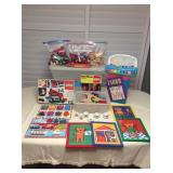 MMT140 LEGO’s, Wooden Train Set, Puzzles, Pictures & More!