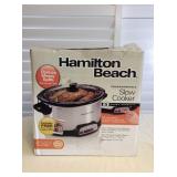 MMT176 Hamilton Beach 5 Quart Slow Cooker