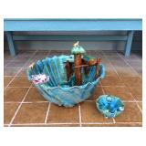 MMT203 Large Chinese Ceramic Table Fountain 