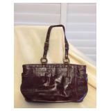 MMT213 Coach Brown Calf Leather Bag