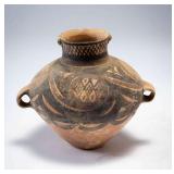 WAC055 Neolithic Chinese Color Pottery Jar/Tea Vessel 