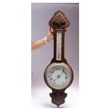 WAC073 Antique English Wall Barometer 