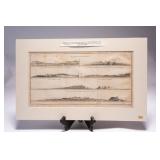 WAC085 Captain Cook 3rd Voyage "Views of Sandwich Isles" Etchings 