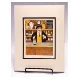 WAC108 "Menu du Jour" Print by Guy Buffet Numbered 214/4000 