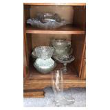 MFE014 Mystery Lot Of Etched Glassware