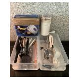 MFE052 Electric Mixer, Chopper & Various Kitchen Utensils 